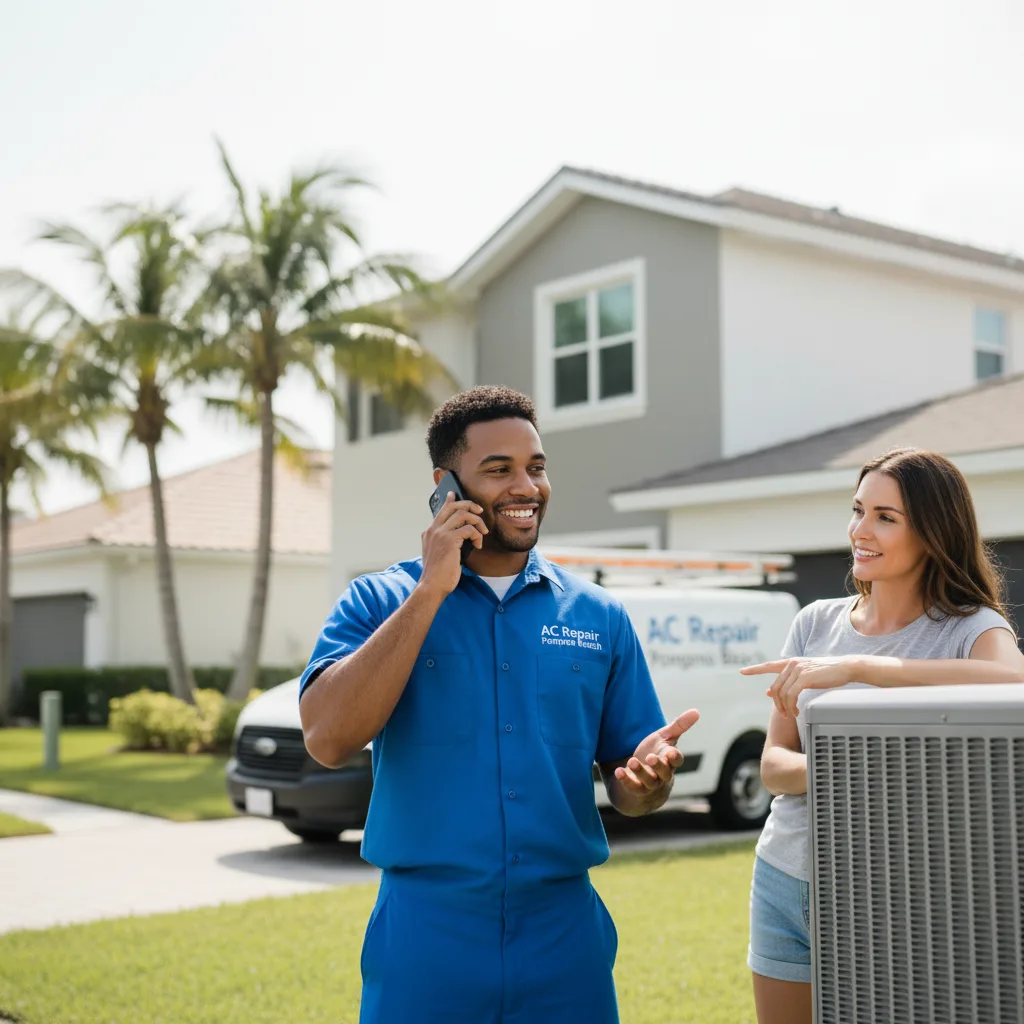 AC Repair Pompano Beach customer support in Krakow